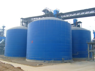 殷都水泥钢板库改造