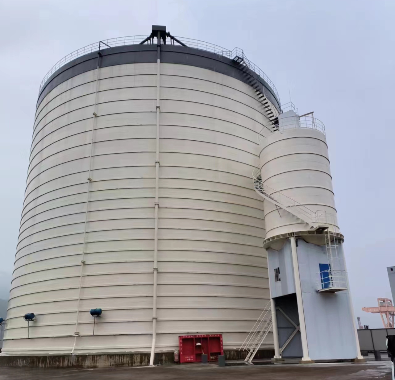 殷都10万吨水泥钢板库