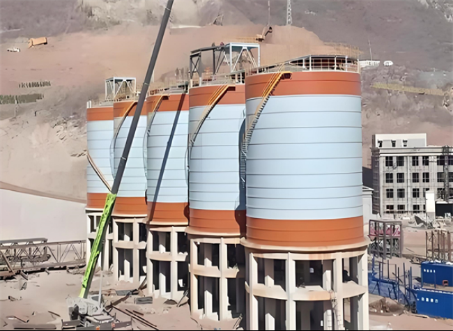 殷都高架钢板仓