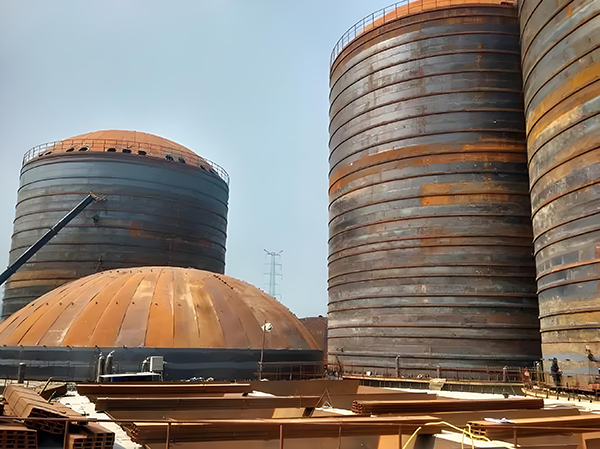 殷都焦粉钢板仓